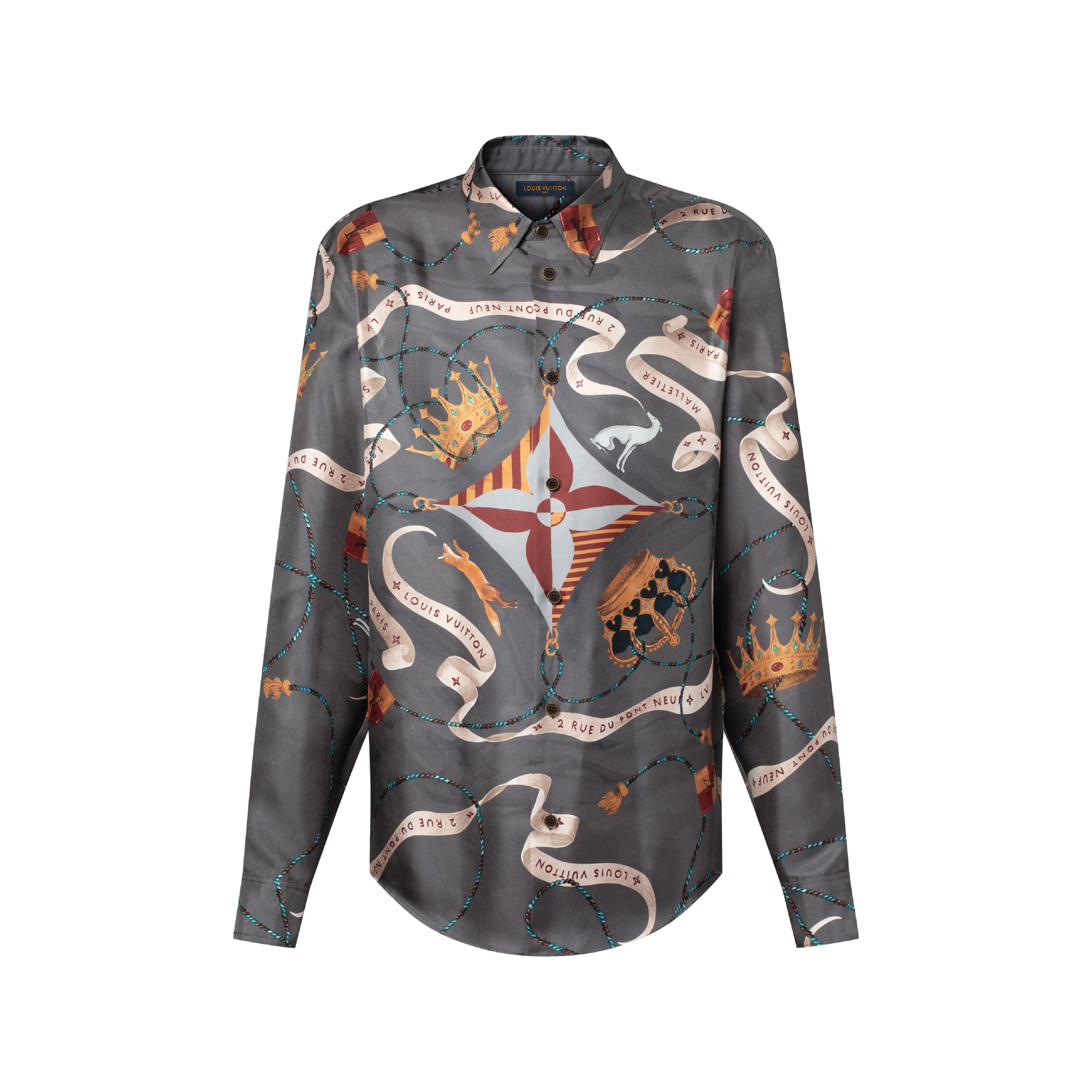 Printed Silk Shirt - Ready-to-Wear | LOUIS VUITTON
